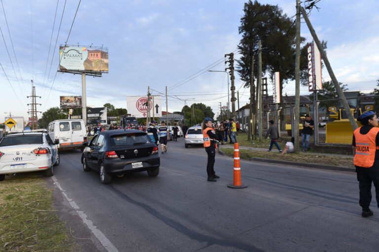 El COT llevó a cabo un operativo de prevención y control de alcoholemia en El Talar