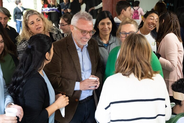 Julio Zamora participó del acto de imposición del nombre «Toro y Torito» a la EES N°25 del Delta