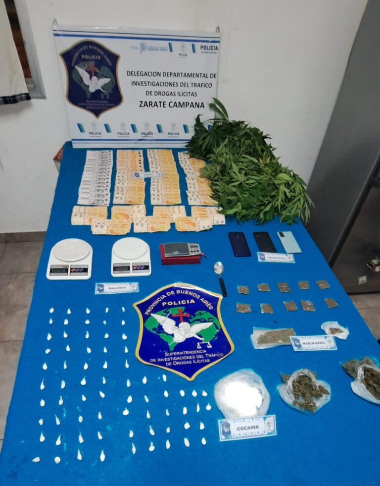 A partir de la denuncia de un vecino detuvieron a “la hippie”, líder de una banda de narcomenudeo