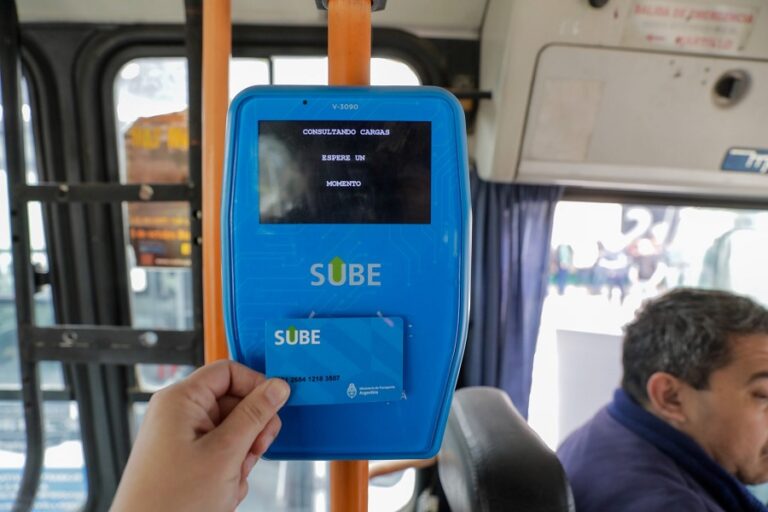 Aumento del boleto en el transporte: de cuánto es el nuevo saldo negativo de la SUBE