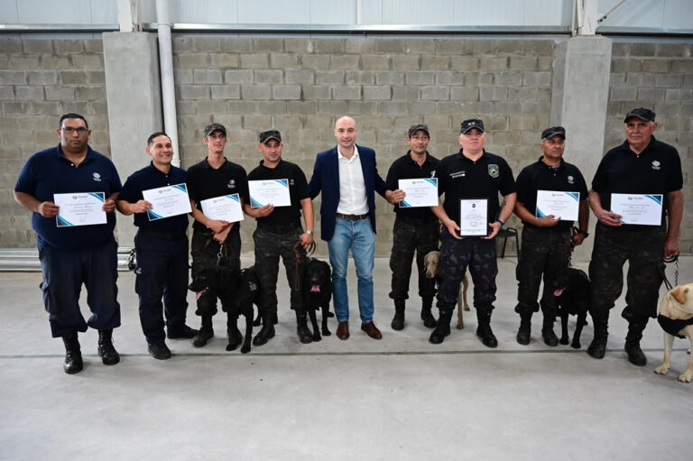 La Municipalidad de Escobar distinguió a 65 integrantes del área de seguridad