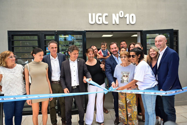 Sujarchuk y Kicillof inauguraron el Centro Cívico de Matheu y recorrieron otras obras que la Municipalidad y Provincia ejecutan en conjunto