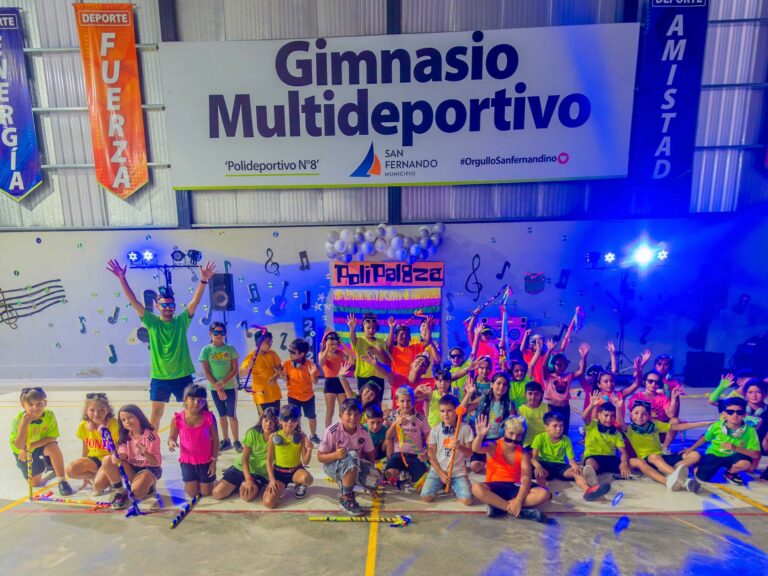 Las Colonias de San Fernando disfrutaron grandes fiestas en los Polideportivos