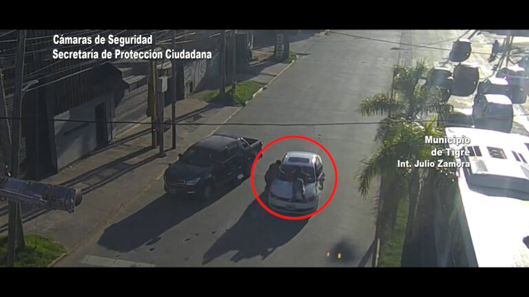 Chocó en El Talar y huyó con la víctima colgada en el capót del auto: fue detenido luego de una intensa persecución