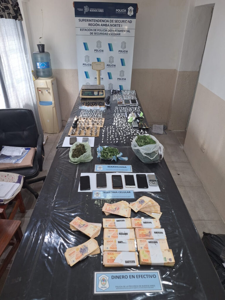 Tras un espectacular operativo y 17 allanamientos, desbaratan una organización narco criminal en Belén de Escobar