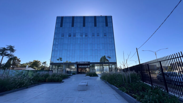 Último tramo de la obra del Polo Judicial de Escobar