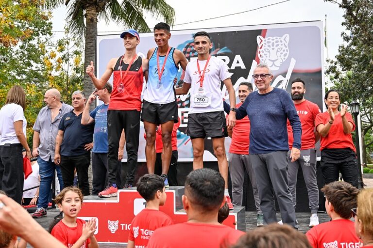 En una celebración familiar, Benavídez conmemoró su 95° aniversario con una nueva edición de la Carrera Comunidad Tigre