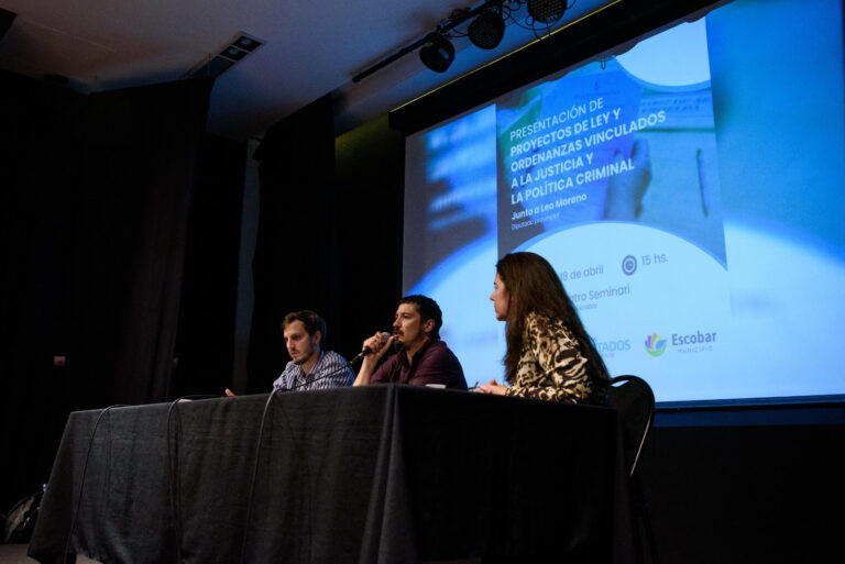 Presentaron un proyecto de Ley para crear nuevos organismos judiciales en Escobar