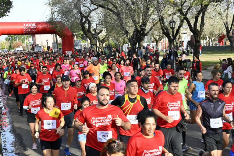 138° aniversario de General Pacheco: el Municipio convoca a vecinos y vecinas a participar de una nueva edición de la Carrera Comunidad de Tigre