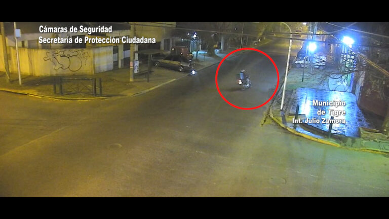 Don Torcuato: a bordo de una moto, chocó, huyó y se arrepintió