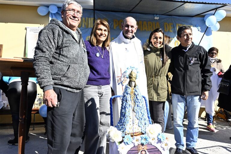 El Municipio de Tigre acompañó a la comunidad de Benavídez en la celebración por el Día de la Virgen de Itatí