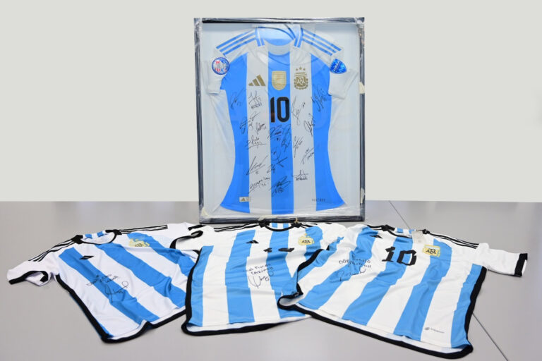 Cómo hacer para ganar una camiseta firmada por Messi, Di María, y el resto de los campeones
