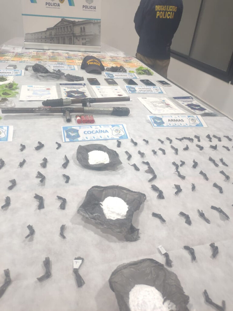 Cayó una banda narcocriminal en el barrio La Chechela: todos sus integrantes fueron detenidos