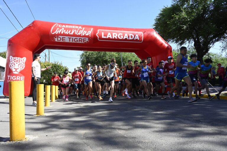 En un clima alegría, la comunidad de Don Torcuato disfrutó de una nueva edición de la Carrera Comunidad de Tigre