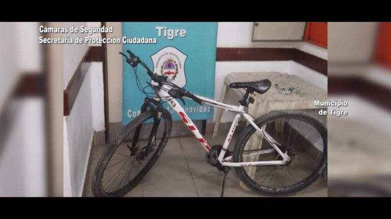 Benavídez: ingresó a una vivienda, robó una bicicleta y fue detenido inmediatamente por el COT y la Policía