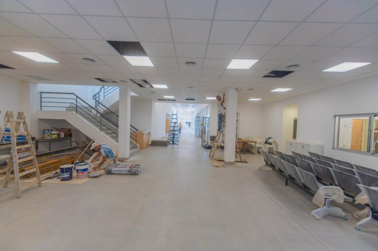 Juan Andreotti anunció la continuación de la obra del Polideportivo N°11 de San Fernando