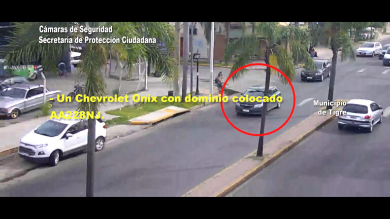 El sistema de Protección Ciudadana de Tigre identificó un vehículo involucrado en el robo de una casa y tras su fuga uno de los sospechosos intentó retener a un menor de edad