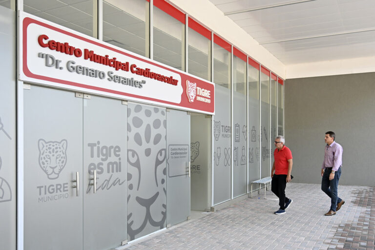 Julio Zamora supervisó los trabajos que el Municipio de Tigre lleva adelante en el Centro de Medicina Cardiovascular y de Hemodinamia