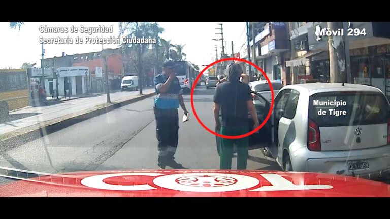 Evadió un control de tránsito, atropelló a un agente del COT y huyó: tras una moratónica persecución fue detenido