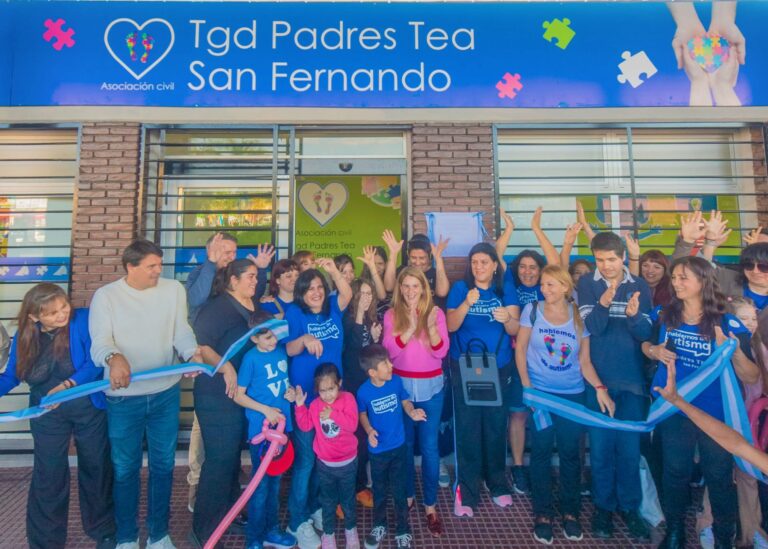 San Fernando inauguró una “Casa TEA” para actividades con familias y personas con autismo