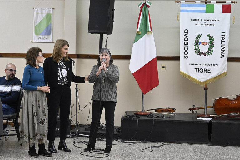 Junto al Municipio, la Sociedad Italiana de Tigre festejó con alegría y entretenimiento su 147° aniversario