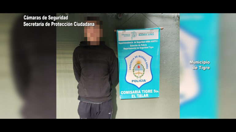 El Talar: robó mercadería de una camioneta de reparto y quedó detenido tras un eficaz trabajo del COT