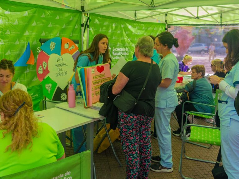 San Fernando fomentó hábitos saludables en el “Día del Corazón”