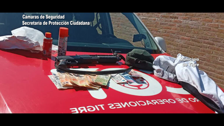 Robo y fuga en Ricardo Rojas: una pareja de malvivientes quedó detenida tras un rápido accionar del COT