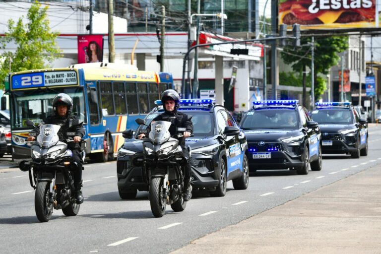 Vicente López incorporó nuevas patrullas de última generación para atrapar delincuentes