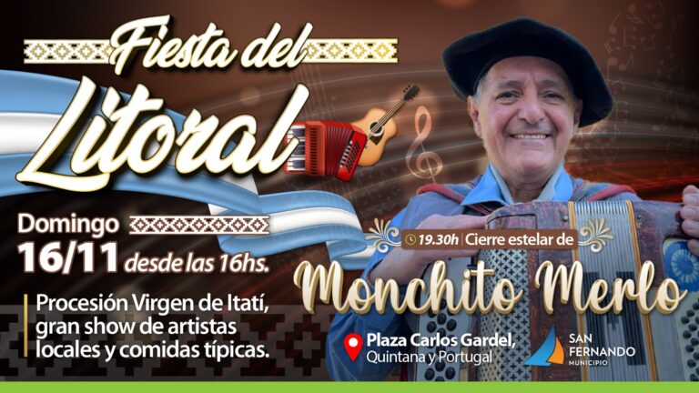 San Fernando recibe una nueva edición de la Fiesta del Litoral