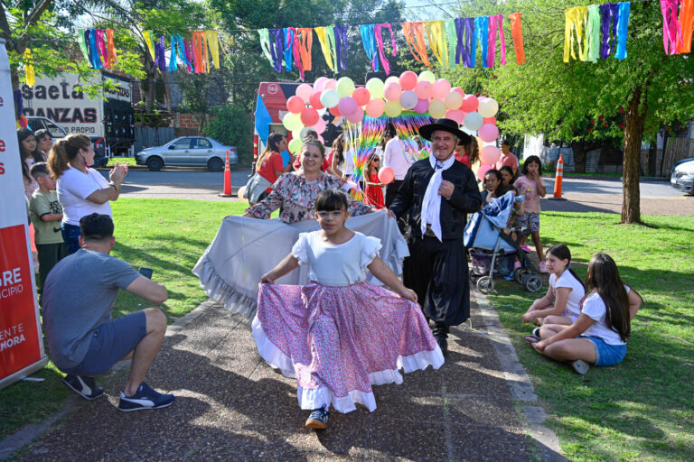 El Municipio de Tigre organizó una jornada recreativa en Benavídez para el disfrute de toda la familia