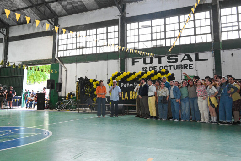 Julio Zamora acompañó la Peña Folclórica “La Breñalera” en Benavídez