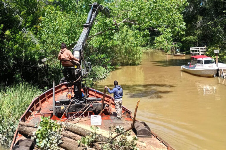El Municipio de Tigre avanza con obras y tareas de mantenimiento en distintos puntos del Delta