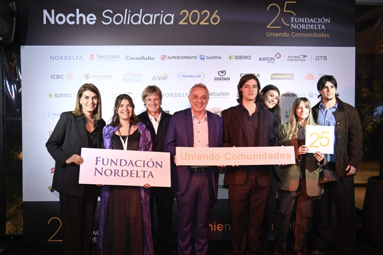 En el 25º aniversario de la Fundación Nordelta, Julio Zamora acompañó una nueva edición de la Noche Solidaria