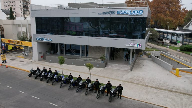 Vicente López incorporó un nuevo sistema de comunicación para la Patrulla Municipal
