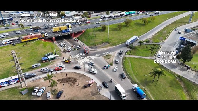 accidente en benavidez
