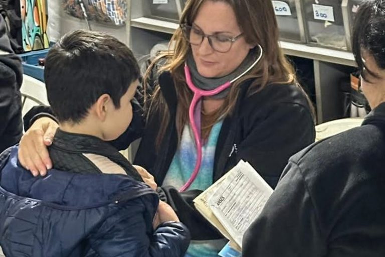 En Benavídez, niños y niñas recibieron controles médicos a través del Programa de Asistencia al Deporte Infantil del Municipio de Tigre