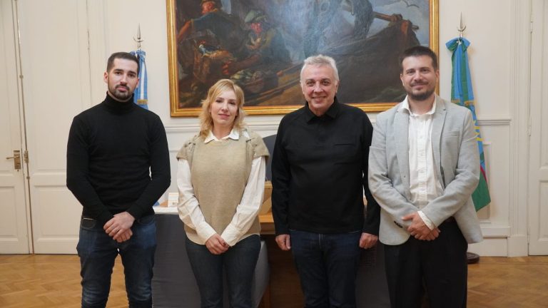 Julio Zamora recibió a la diputada nacional Moira Sancho