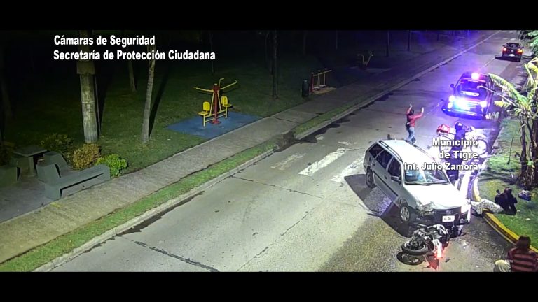 Un siniestro vial en El Talar terminó con una moto retenida por contar con pedido de secuestro activo