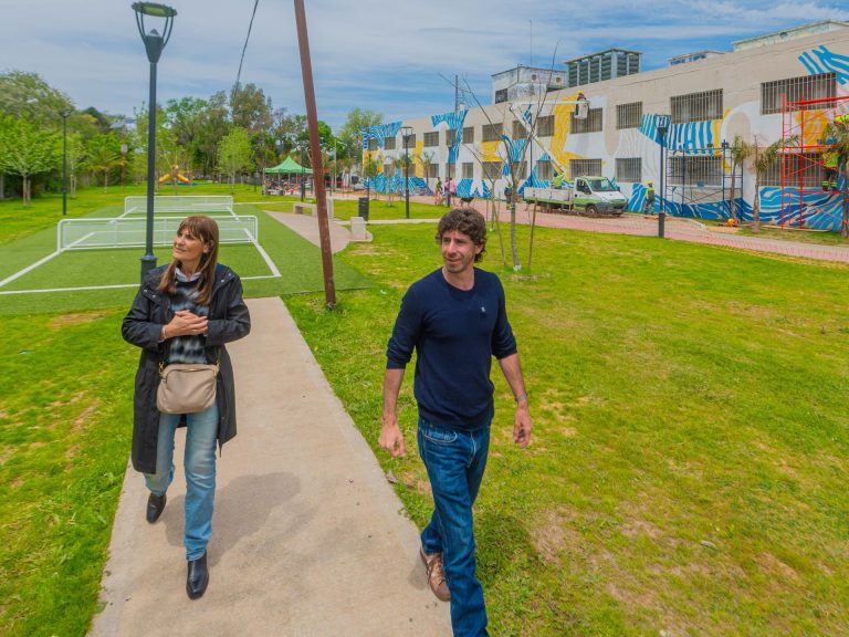 Juan Andreotti anunció la pronta finalización del parque de “La Carbonilla”
