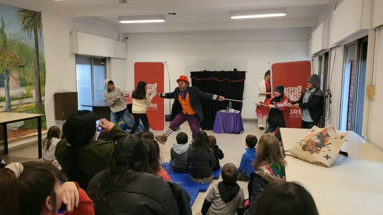 El Municipio de Tigre llevó adelante el ciclo «Mañanas Infantiles» en la Biblioteca Popular Sarmiento